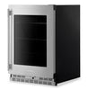 KitchenAid 24" Undercounter Refrigerator with Metallic Accents – PrintShield Stainless Steel - KURR524SPS | Réfrigérateur KitchenAid de 24 po sous le comptoir avec touches métalliques - acier inoxydable PrintShieldMC - KURR524SPS