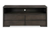 Zelda 64\" TV Stand with Storage and Cable Management – Warm Mocha
