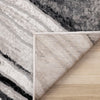 Plasma Black Grey Area Rug - 5'3" x 7'7" | Carpette Plasma gris et noir - 5 pi 3 po x 7 pi 7 po