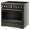 KitchenAid 36" 5.1 Cu. Ft. Freestanding Induction Range with No Preheat Air Fry – Black Ore - KFIS936SBE  | Cuisinière à induction KitchenAid de 5,1 pi3 et de 36 po avec friture à air sans préchauffage - minerai noir - KFIS936SBE