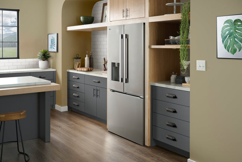 LG 36\" 24 Cu. Ft. Counter-Depth MAX™ Zero Clearance™ French-Door Refrigerator - LF24Z6330S