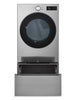 LG 7.4 Cu. Ft. Smart Front-Load Gas Dryer with AI Sensory Dry - Graphite Steel -DLGX5801V | Sécheuse à gaz intelligente LG à chargement frontal de 7,4 pi3 avec AI Sensor DryMC - acier graphite - DLGX5801V