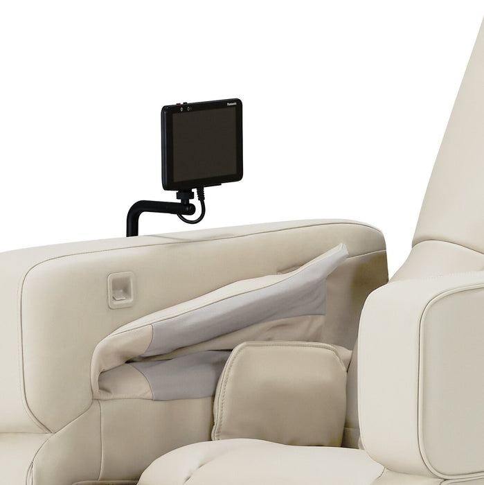 Panasonic Real Pro High Quality Synthetic Leather Full Body Massage Chair - White