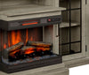 Manhasset 63" Electric Fireplace TV Stand with Storage for TVs up to 70" - Valley Pine | Meuble pour téléviseur Manhasset de 63 po avec foyer électrique et rangement pour téléviseurs jusqu’à 70 po - pin de vallée