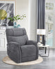 Claire 34" Chenille Fabric Power Lift Reclining Chair - Granite Grey | Fauteuil basculeur à inclinaison électrique Claire de 34 po en tissu de chenille - gris granite