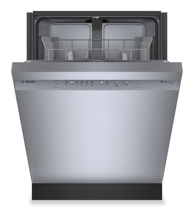 Bosch 100 Series 24\" 48 dBA Smart Dishwasher with PrecisionWash® - Stainless Steel - SHE41CM5N