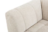 Kort & Co. Oaklyn Modular 38.5" Fabric Corner Chair with Tufted Seat Cushion – Beige | Fauteuil en coin modulaire Oaklyn Kort & Co. de 38,5 po en tissu avec coussin de siège capitonné - beige