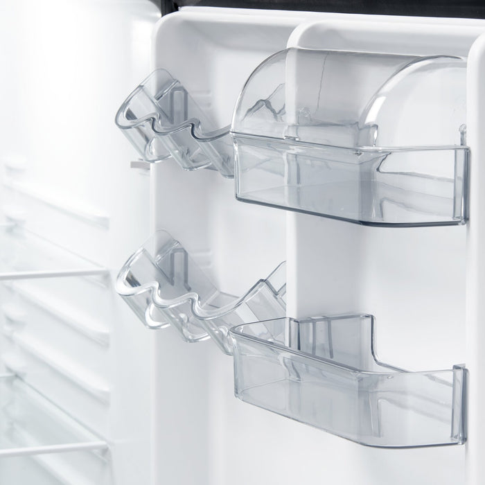 Danby 23.4\" 10 Cu. Ft. Apartment-Size Top-Mount Refrigerator - Stainless Steel - DFF101B1BSSDB
