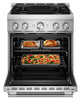 KitchenAid 4.1 Cu. Ft. Gas Range with No Preheat Air Fry Mode – Stainless Steel - KFGS930SSS | Cuisinière à gaz KitchenAid de 4,1 pi3 avec mode de friture à air sans préchauffage - acier inoxydable - KFGS930SSS