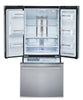 GE 33" 17.5 Cu Ft. French-Door Counter-Depth Refrigerator – Stainless Steel - PYE18HYRCFS | Réfrigérateur GE de 17,5 pi³ et de 33 po de profondeur comptoir à portes françaises - acier inoxydable - PYE18HYRCFS