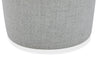 Zola Gliding Dining Chair with Polyester Fabric - Grey | Chaise de salle à manger coulissante Zola en tissu de polyester - grise