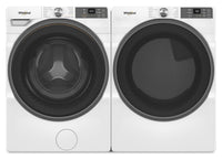 Whirlpool 5.2 Cu. Ft. Smart Front-Load Washer and 7.4 Cu. Ft. Electric Dryer - White