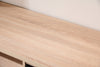 Noren 115" 3-Piece Entertainment Centre with Storage for TVs up to 70"- Light Oak | Meuble audio-vidéo Noren de 115 po 3 pièces avec rangement pour téléviseurs de jusqu’à 70 po - chêne clair