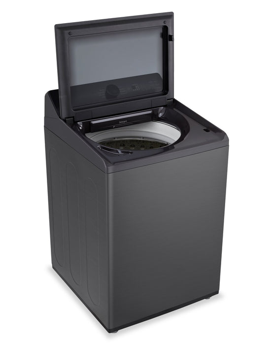 LG 5.8 Cu. Ft. Smart Top-Load Washer with EasyUnload™ and AI Sensing - Platinum Black - WT8200CL