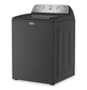 Maytag 5.5 Cu Ft. Top Load Washer with Pet Pro and 7.0 Cu. Ft. Pet Pro Electric Dryer – Volcano Black | Laveuse à chargement par le haut 5,5 pi³ avec Animal Pet Pro et sécheuse électrique Animal Pet Pro 7,0 pi³ de Maytag - noir volcan