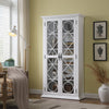Frances 36" Curio Cabinet with Glass Doors - White | Armoire vitrée Frances de 36 po avec portes en verre - blanche