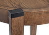 Gordon 18” Round Solid Wood End Table - Brown | Table de bout ronde Gordon de 18 po en bois massif - brune