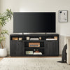 Brenner 64" TV Stand with Storage and Cable Management for TVs up to 60" - Charcoal | Meuble pour téléviseur Brenner de 64 po avec rangement et système de gestion des câbles pour téléviseurs jusqu’à 60 po - anthracite