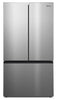 Midea 36" 26.5 Cu. Ft. French Door Refrigerator with AutoFill Pitcher and Dual Ice Maker - MRF27I6BST | Réfrigérateur Midea de 26,5 pi3 et de 36 po à portes françaises avec pichet à remplissage automatique et machine à glaçons double - MRF27I6BST