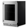 KitchenAid 24" Undercounter Refrigerator with Metallic Accents – PrintShield Stainless - KURL524SPS | Réfrigérateur KitchenAid de 24 po sous le comptoir avec touches métalliques - acier inoxydable PrintShieldMC - KURL524SPS
