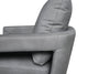 Ever 28" Swivel Leather-Like Fabric Accent Chair – Grey | Fauteuil d’appoint pivotant Ever de 28 po en tissu d’apparence cuir - gris