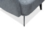 Monroe 29" Fabric Accent Chair with Metal Legs - Grey | Fauteuil d’appoint Monroe de 29 po en tissu avec pattes en métal - gris