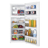 Danby 27” 18 Cu. Ft. Top Mount Refrigerator – White - DFF176B1WDB | Réfrigérateur Danby de 18 pi³ et de 27 po à congélateur supérieur - blanc - DFF176B1WDB