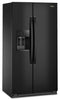 Whirlpool 36" 21 Cu. Ft. Side-by-Side Refrigerator - Black - WRSC5536RB | Réfrigérateur Whirlpool de 21 pi³ et de 36 po à compartiments juxtaposés - noir - WRSC5536RB