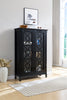Stella 31.5" Storage Accent Cabinet – Black | Armoire décorative Stella de 31,5 po - noire