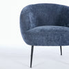 Nova 28.7" Boucle Fabric Accent Chair - Blue | Fauteuil d’appoint Nova de 28,7 po en tissu bouclé - bleu
