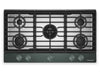 KitchenAid Gas-on-Metal Cooktop with Integrated Wok Grate – Juniper - KCGK536SJP | Surface de cuisson à gaz sur métal KitchenAid avec grille pour wok intégrée - Genièvre - KCGK536SJP