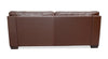 Classico 90" Genuine Leather Sofa with Wood Legs – Tobacco | Sofa Classico de 90 po en cuir véritable avec pattes en bois - tabac