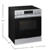 Samsung Bespoke 6.3 Cu. Ft. Slide-In Electric Range with No-Preheat Air Fry Max - NSE70H63SR | Cuisinière électrique encastrée Bespoke de Samsung de 6,3 pi3 avec friture à air sans préchauffage Air Fry Max - NSE70H63SR