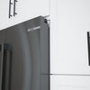 Bosch 21.6 Cu. Ft. French-Door Bottom Mount Refrigerator - Black Stainless Steel - B36CD52SNB | Réfrigérateur Bosch de 21,6 pi³ à portes françaises à congélateur inférieur - Acier inoxydable noir - B36CD52SNB
