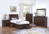 Sonoma Platform Storage Bed with Headboard & Frame, Mango Brown - Twin Size | Lit plateforme de rangement Sonoma avec tête de lit et cadre de lit, brun manguier - format très lit simple