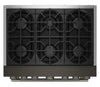 KitchenAid 5.1 Cu. Ft. Dual Fuel Range with No Preheat Air Fry – Black Ore - KFDS936SBE | Cuisinière hybride KitchenAid de 5,1 pi3 avec friture à air sans préchauffage - minerai noir - KFDS936SBE