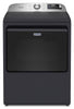 Maytag 6.0 Cu. Ft. Smart Top-Load Washer and 7.4 Cu. Ft. Gas Dryer – Midnight Steel  | Laveuse intelligente à chargement par le haut de 6,0 pi3 et sécheuse à gaz de 7,4 pi3 de Maytag - acier minuit