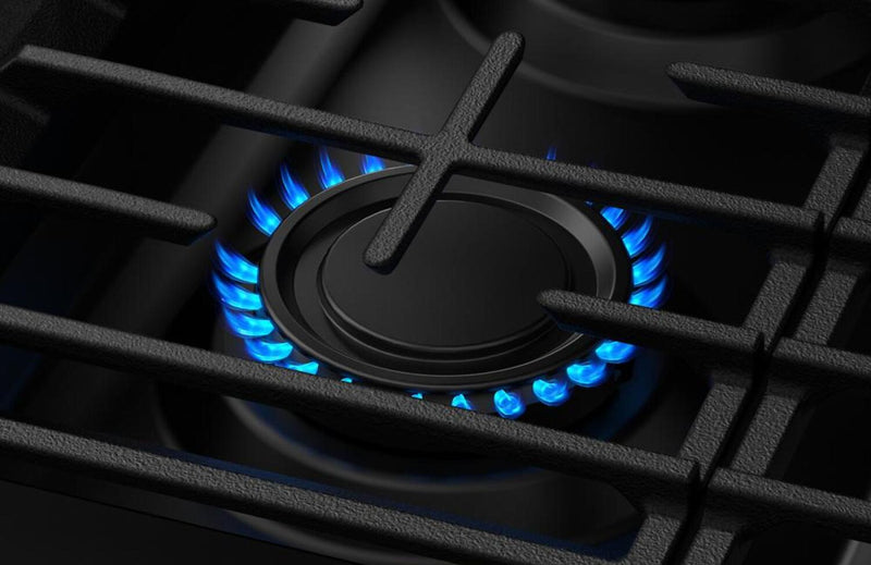 Whirlpool 5 Cu. Ft. Gas Range with Air Fry and Self-Clean - Black - WFGS5030RB 