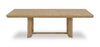 Aspen 7pc Dining Package with 80-104" Extension Table & 6 Chairs, Fabric - Natural | Ensemble de salle à manger Aspen 7 pièces avec table à rallonge, 80 po à 104 po et 6 chaises en tissu - naturel