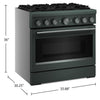 KitchenAid 5.1 Cu. Ft. Dual Fuel Range with No Preheat Air Fry – Juniper - KFDS936SJP | Cuisinière hybride KitchenAid de 5,1 pi3 avec friture à air sans préchauffage - genévrier - KFDS936SJP