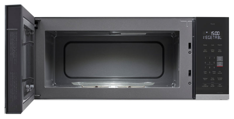 LG 1.3 Cu. Ft. Smart Low-Profile Over-the-Range Microwave Oven - MVEF1323F