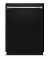 Café 24" 39 dBA Smart Dishwasher with Ultra Wash Top Rack - Matte Black - CDT888P3VD1