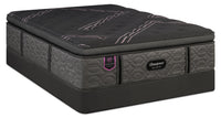 Beautyrest Black Signature Magenta Euro Pillowtop Full Mattress Set 