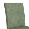 Rain Dining Chair with Cushion Fabric Seat & Back – Green | Chaise de salle à manger Rain avec siège et dossier rembourrés en tissu - verte