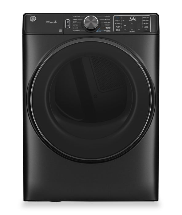 GE 7.8 Cu. Ft. Smart Electric Dryer with Steam and Sanitize - GFD65ESMVDS
