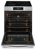 Frigidaire Gallery 6.2 Cu. Ft. Electric Range with Stone-Baked Pizza - Smudge-Proof® Stainless Steel - GCFE307CBF  | Cuisinière électrique Frigidaire Gallery de 6,2 pi³ avec pizza cuite sur pierre - acier inoxydable Smudge-ProofMD - GCFE307CBF