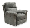 Made in Canada Oliver 40" Chenille Fabric Glider Reclining Chair - Addison Pewter Grey | Fauteuil coulissant inclinable Oliver de 40 po fabriqué au Canada en tissu de chenille - gris étain Addison