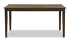 Devon Dining Table, Wood, 60"W - Dark Brown | Table de salle à manger Devon de 60 po (L) en bois - brun foncé
