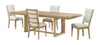 Aspen Dining Chair with Fabric Seat & Back - Natural | Chaise de salle à manger Aspen avec siège et dossier en tissu - naturelle