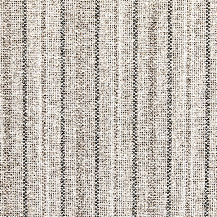 Calgary 32\" Storage Fabric Ottoman - Grey Striped